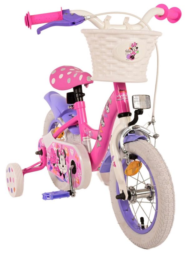 Minnie Cutest Ever! Kinderfiets - Meisjes - 12 inch - Roze