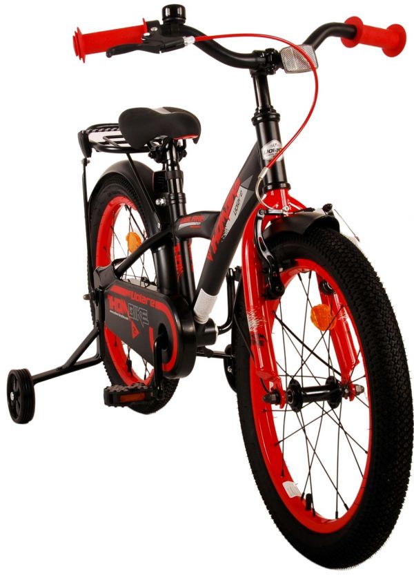 Volare Thombike Kinderfiets - Jongens - 18 inch - Zwart Rood