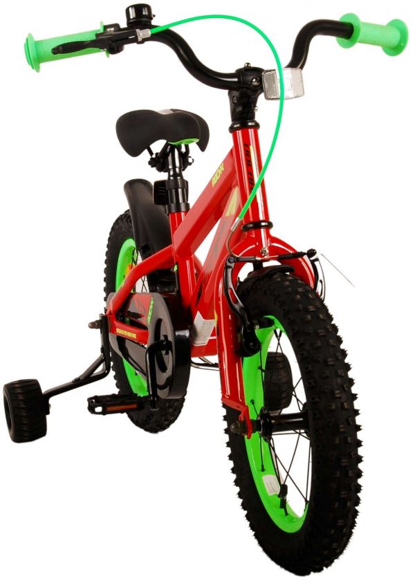 Volare Rocky Kinderfiets - Jongens - 14 inch - Rood