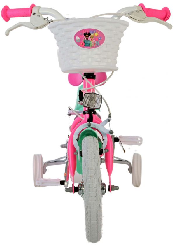 Barbie Kinderfiets - Meisjes - 12 inch - Roze - Twee Handremmen