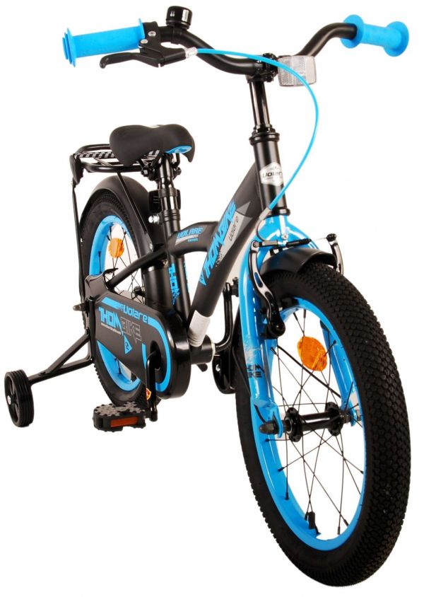 Volare Thombike Kinderfiets - Jongens - 16 inch - Zwart Blauw