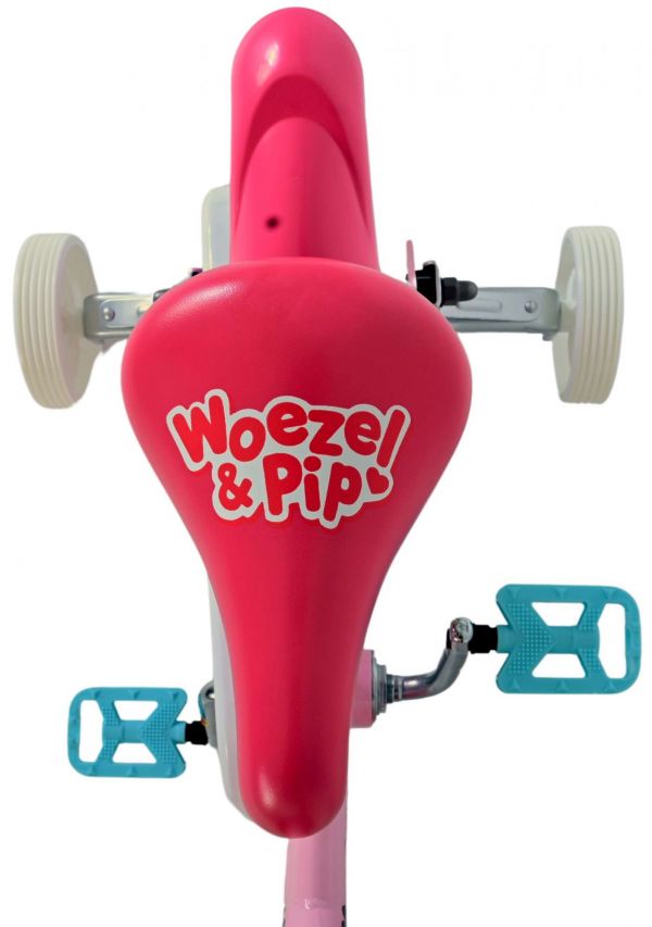 Woezel & Pip Kinderfiets - Meisjes - 12 inch - Roze