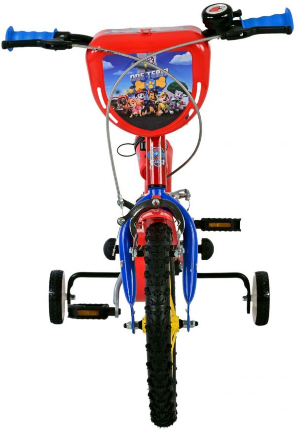 Paw Patrol Kinderfiets - Jongens - 14 inch - Rood - Twee handremmen