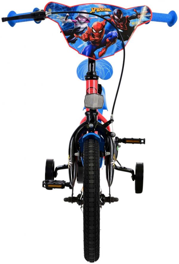 Marvel Spider-Man Kinderfiets - Jongens - 14 inch - Rood/Blauw