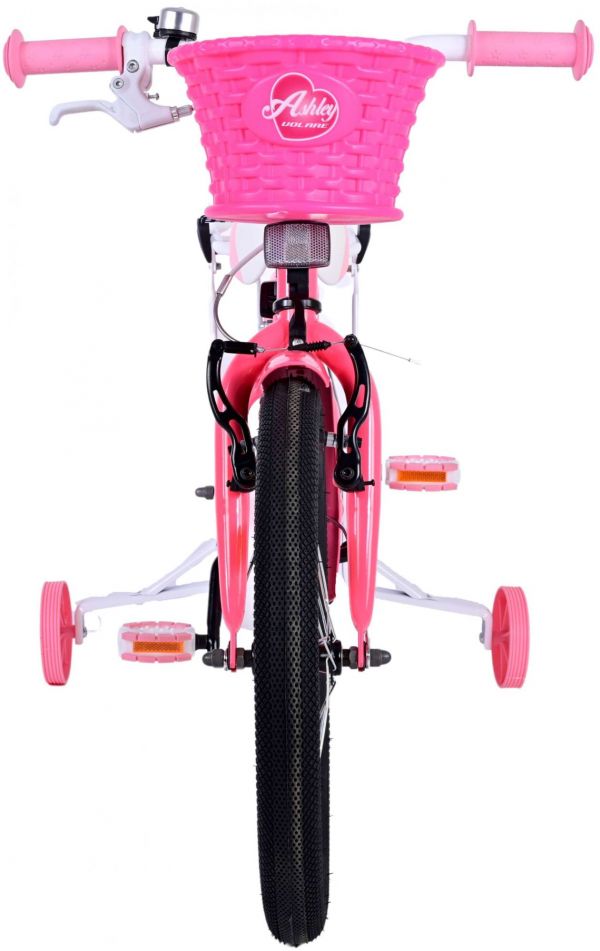 Volare Ashley Kinderfiets - Meisjes - 18 inch - Roze/Rood