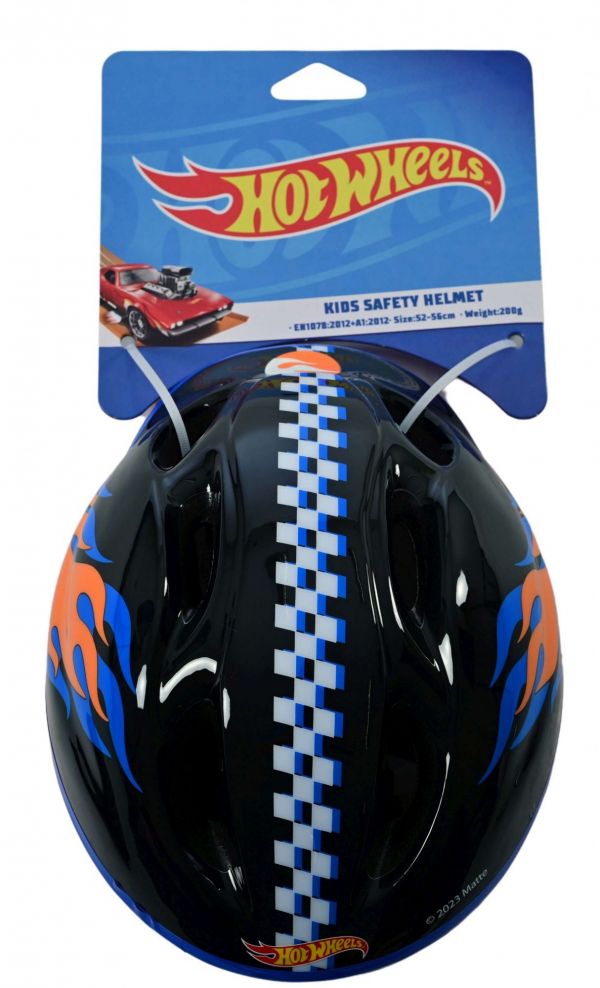 Hot Wheels Fietshelm - 52-56 cm